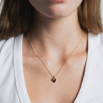 Baby Heart Necklace 14k Gold Plated