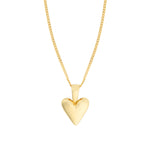 Wolf Circus-Baby Heart Necklace-Necklaces-14k Gold Plated-Blue Ruby Jewellery-Vancouver Canada