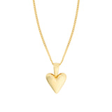 Wolf Circus-Baby Heart Necklace-Necklaces-14k Gold Plated-Blue Ruby Jewellery-Vancouver Canada