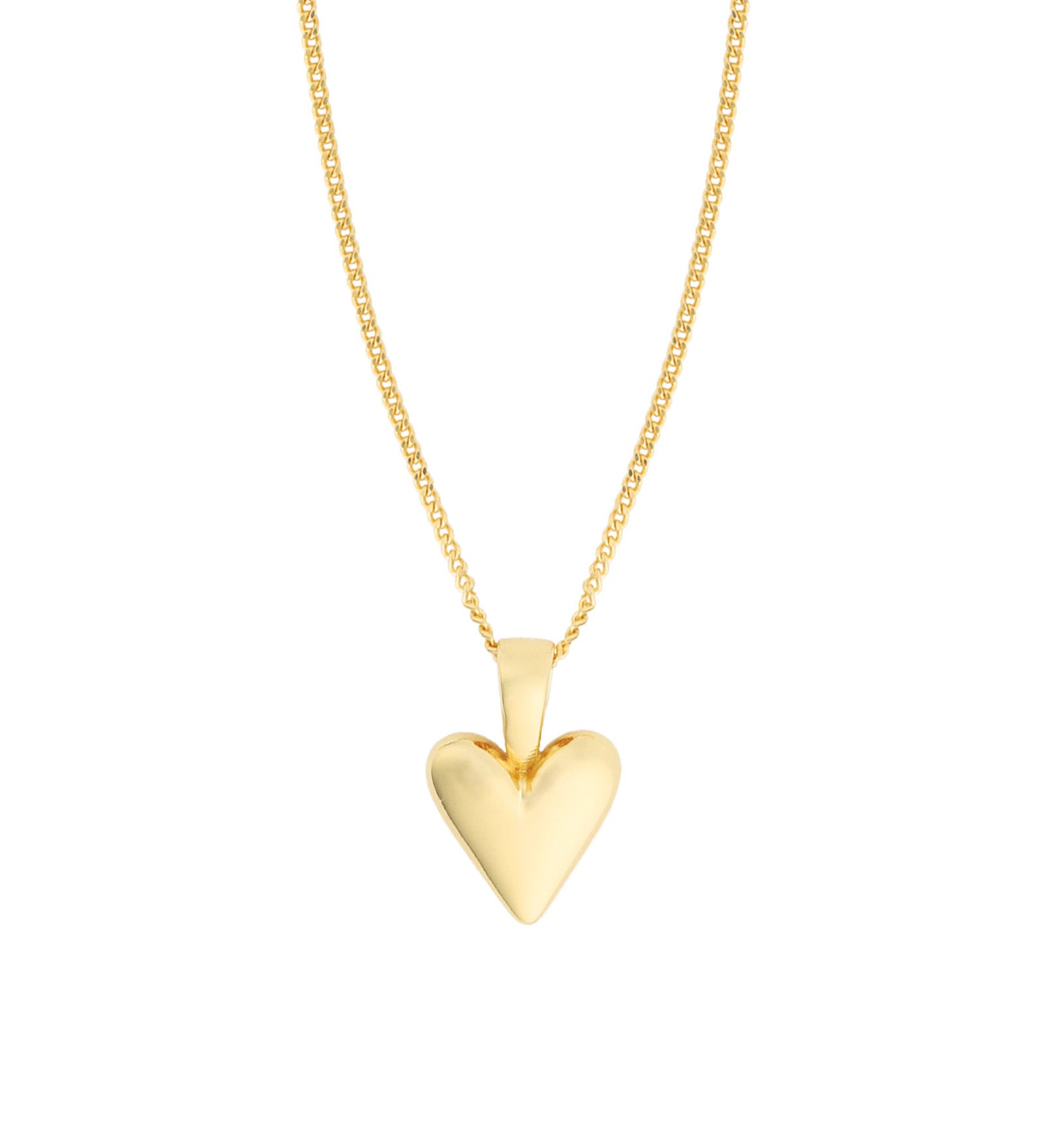 Wolf Circus-Baby Heart Necklace-Necklaces-14k Gold Plated-Blue Ruby Jewellery-Vancouver Canada