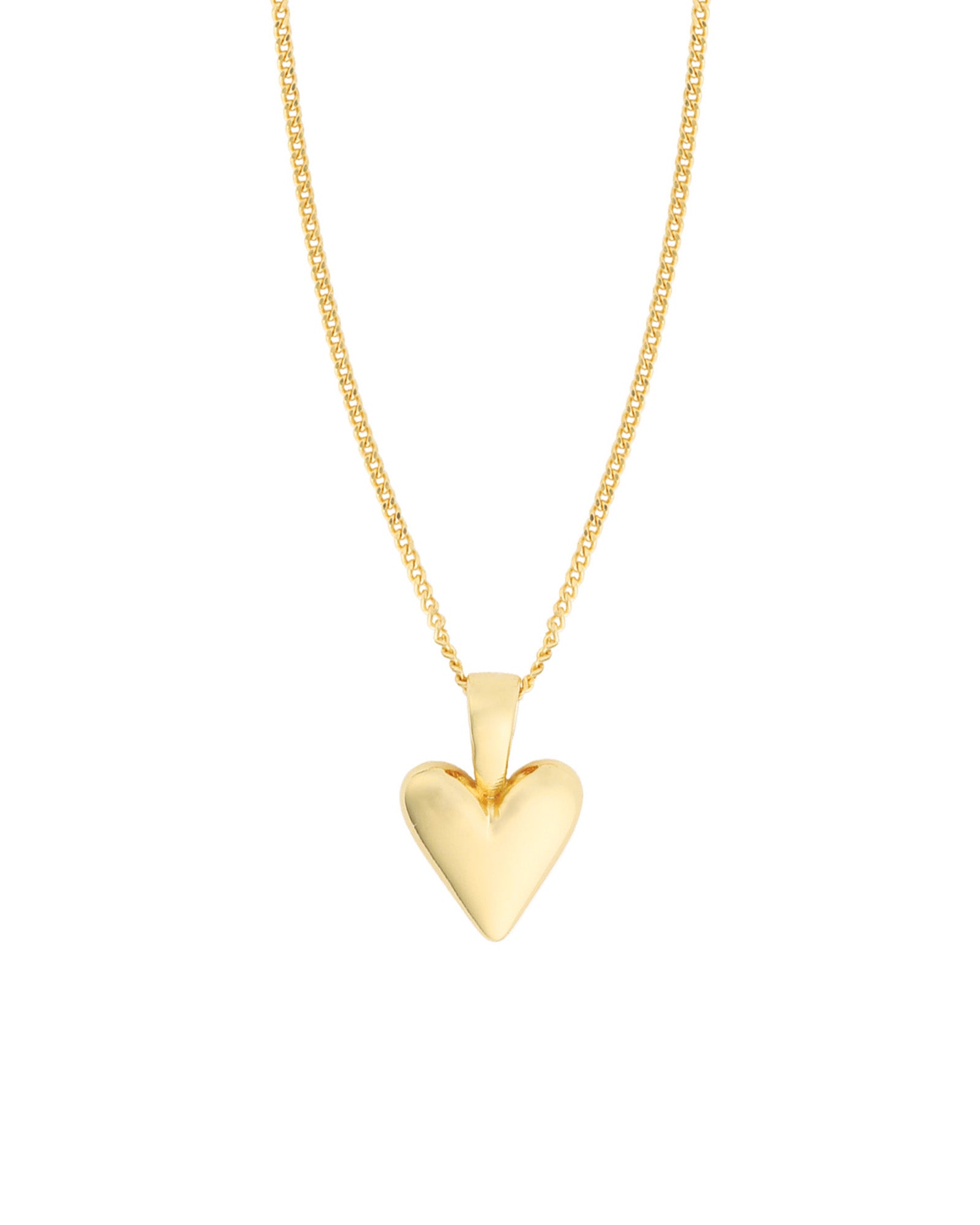 Wolf Circus-Baby Heart Necklace-Necklaces-14k Gold Plated-Blue Ruby Jewellery-Vancouver Canada