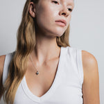 Baby Heart Necklace Sterling Silver