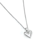Wolf Circus-Baby Heart Necklace-Necklaces-Sterling Silver-Blue Ruby Jewellery-Vancouver Canada