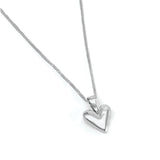 Wolf Circus-Baby Heart Necklace-Necklaces-Sterling Silver-Blue Ruby Jewellery-Vancouver Canada