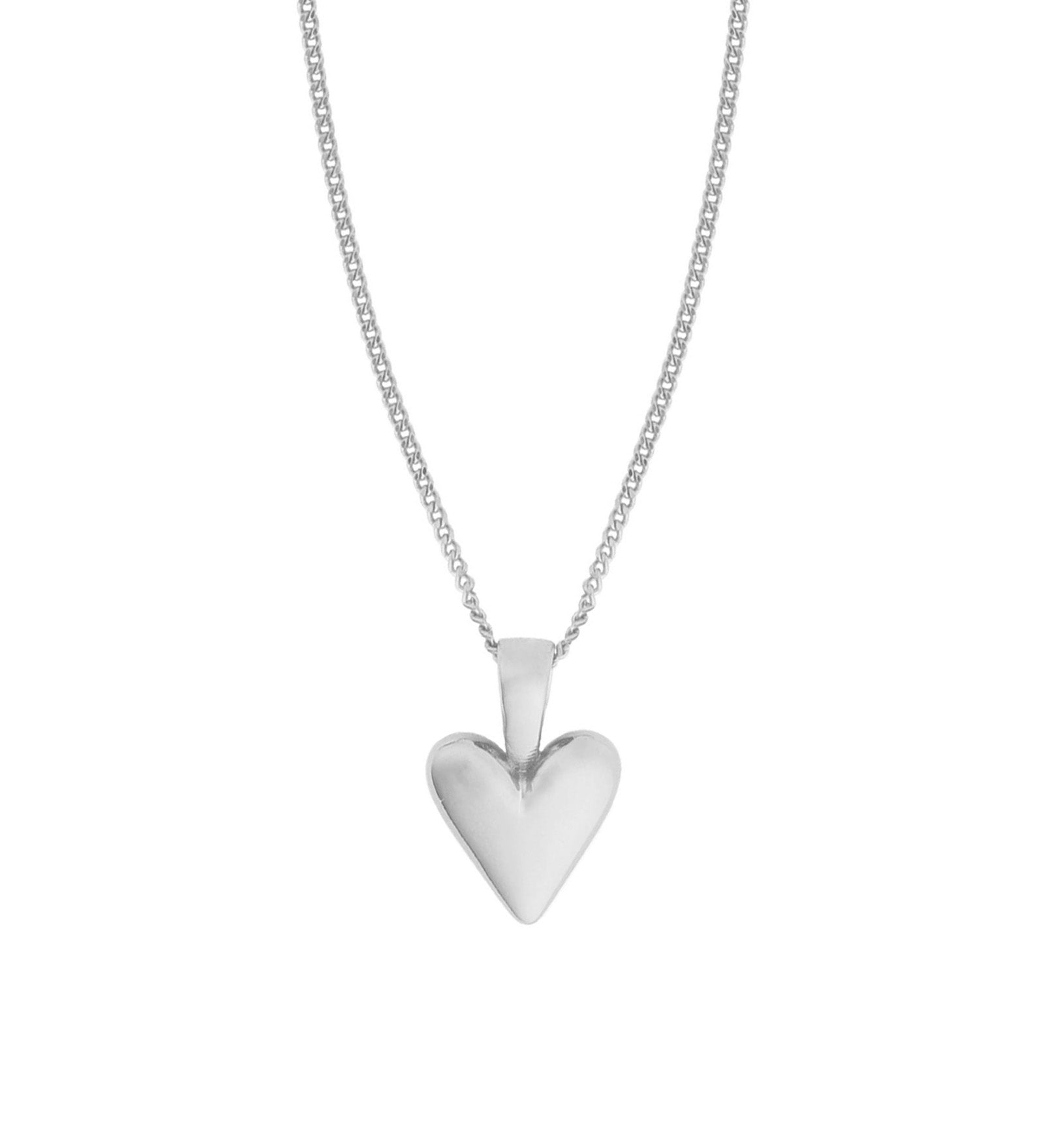 Wolf Circus-Baby Heart Necklace-Necklaces-Sterling Silver-Blue Ruby Jewellery-Vancouver Canada