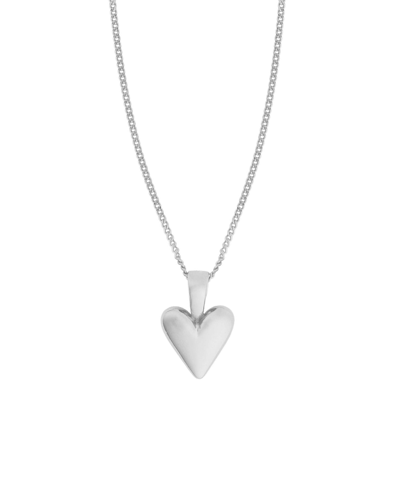 Wolf Circus-Baby Heart Necklace-Necklaces-Sterling Silver-Blue Ruby Jewellery-Vancouver Canada