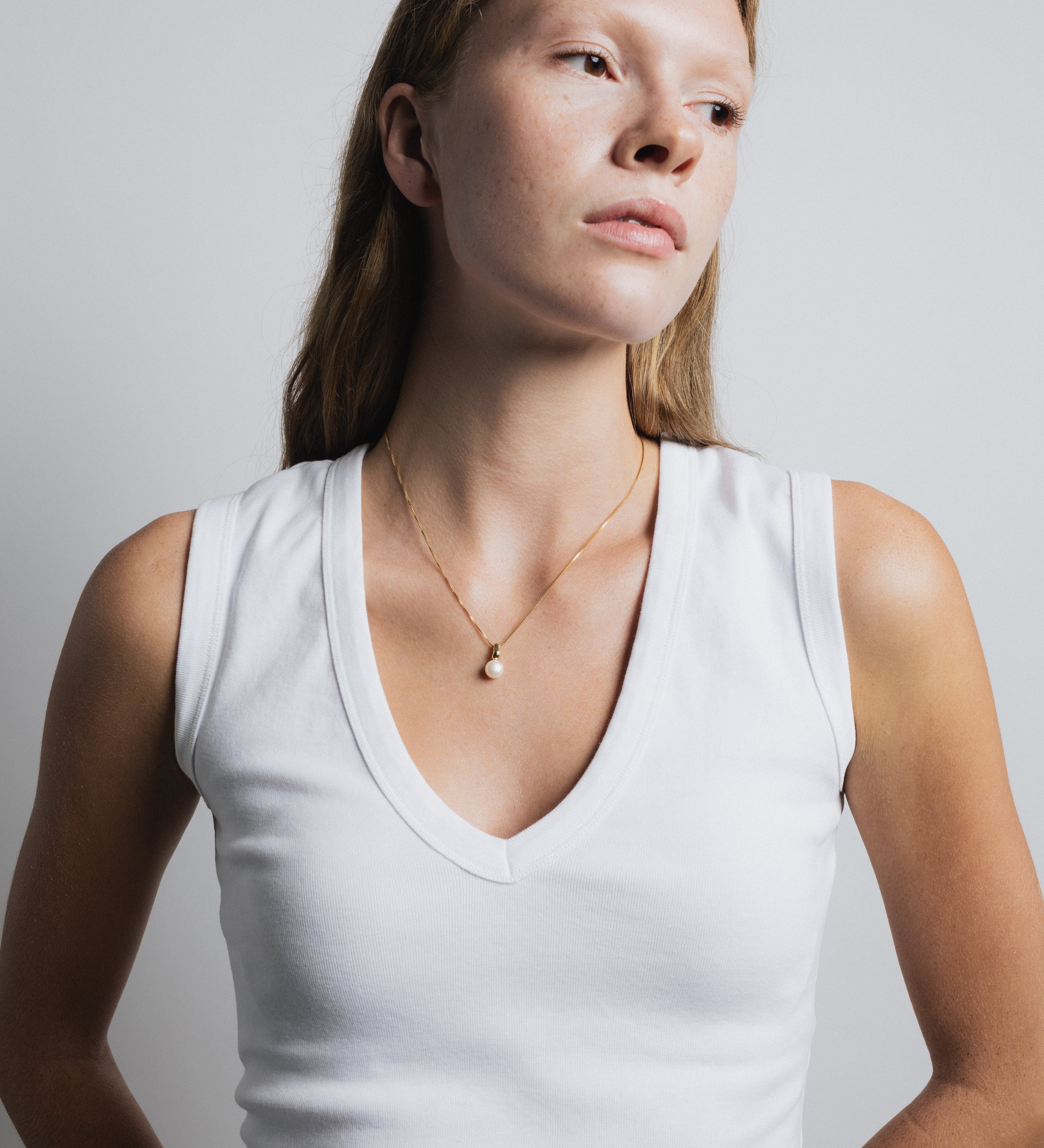 Wolf Circus-Emmy Box Chain Necklace-Necklaces-Blue Ruby Jewellery-Vancouver Canada