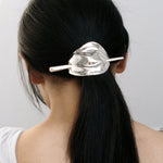 Bean French Pin Silver Plated