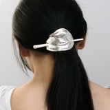 Bean French Pin Silver Plated