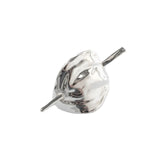 Bean French Pin Silver Plated