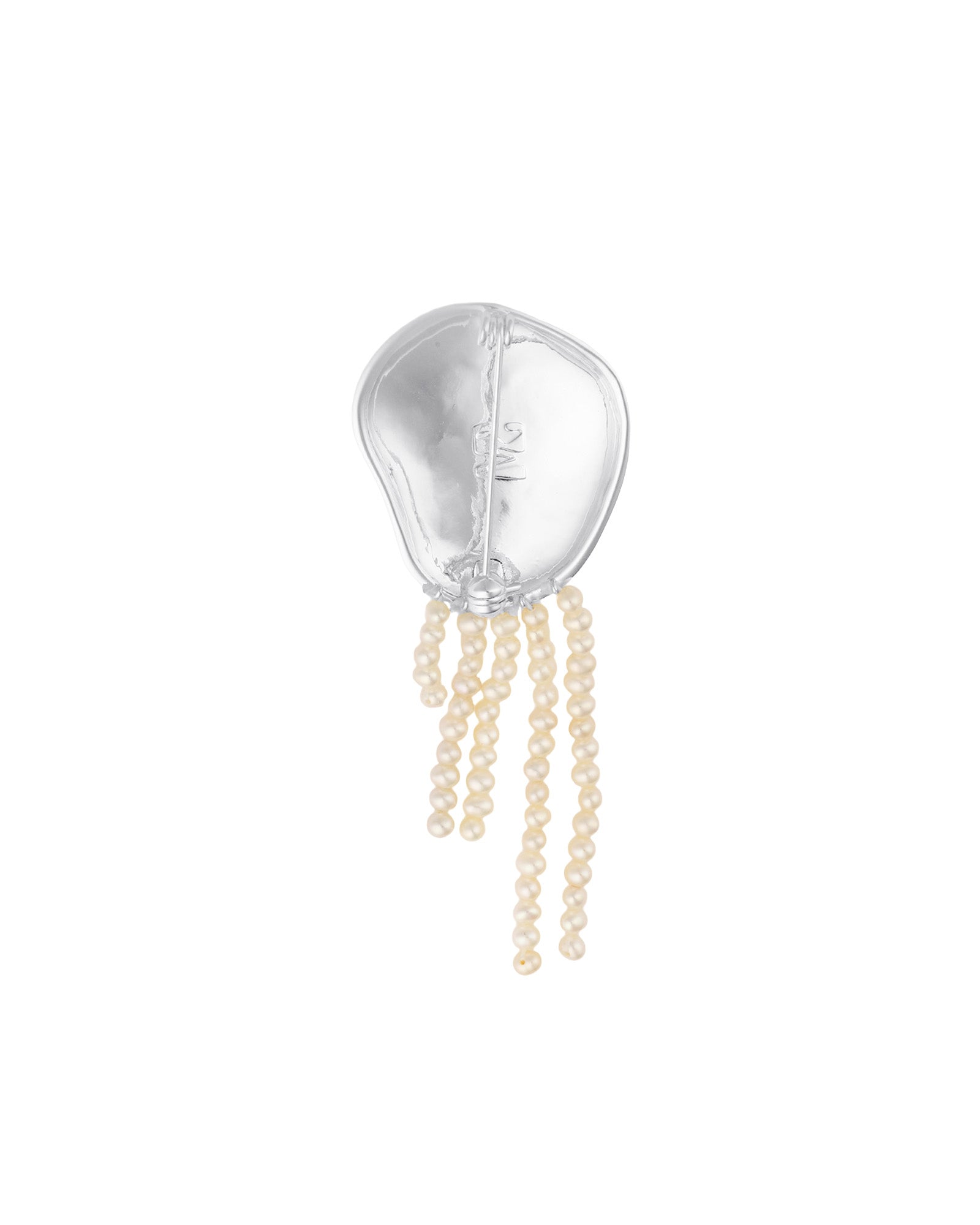 Wolf Circus-Bean Pearl Brooch-Accessories-Blue Ruby Jewellery-Vancouver Canada