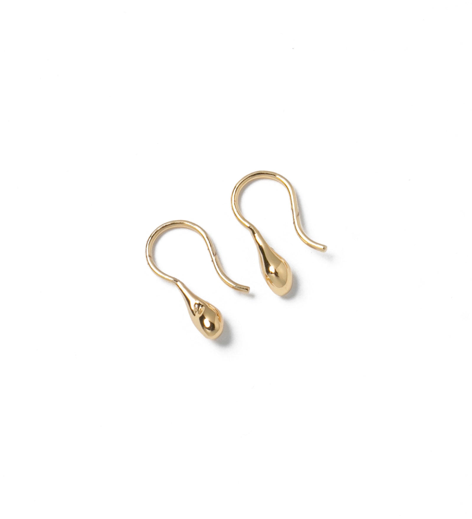 Small Sage Earrings 14k Gold Plated