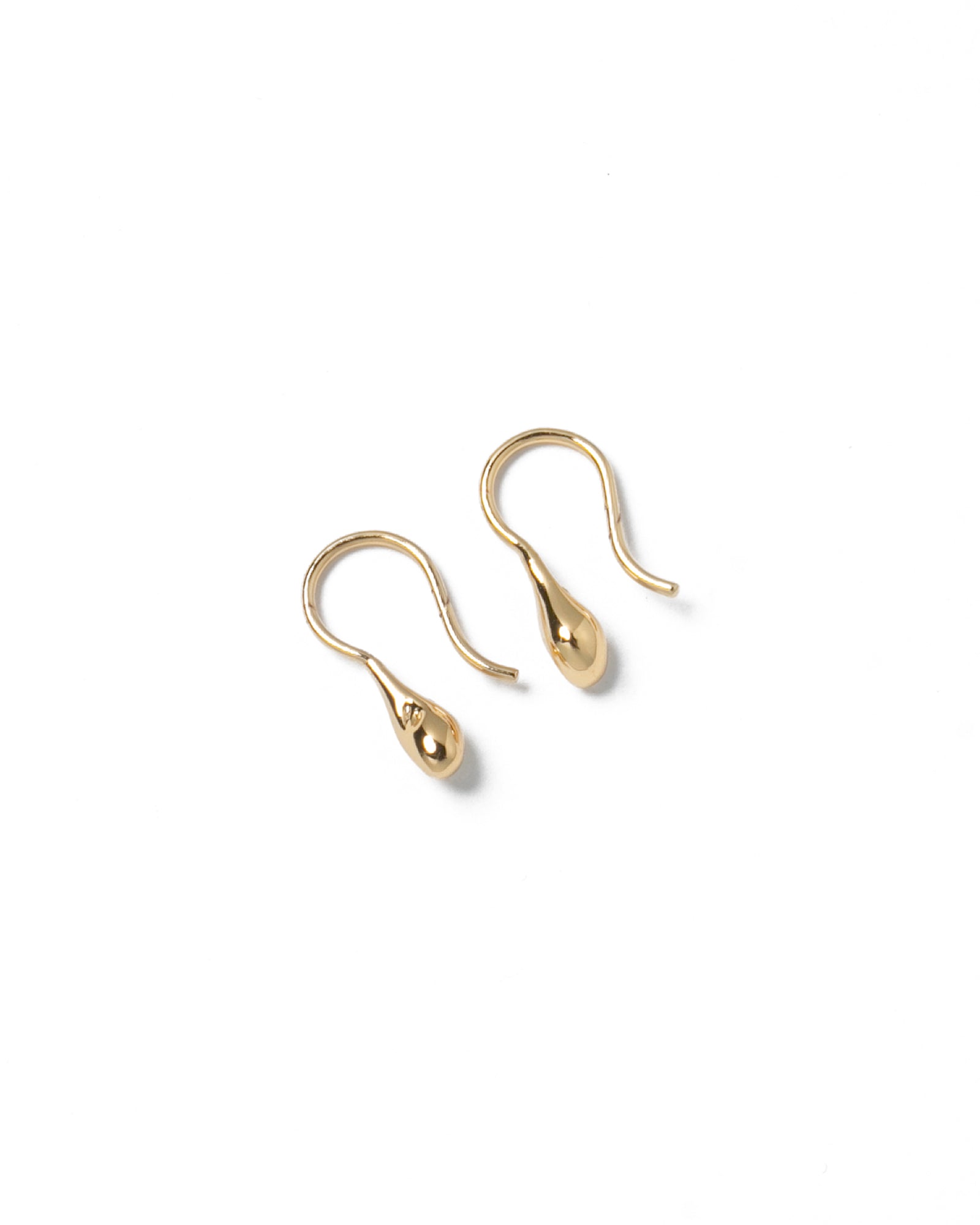 Small Sage Earrings 14k Gold Plated