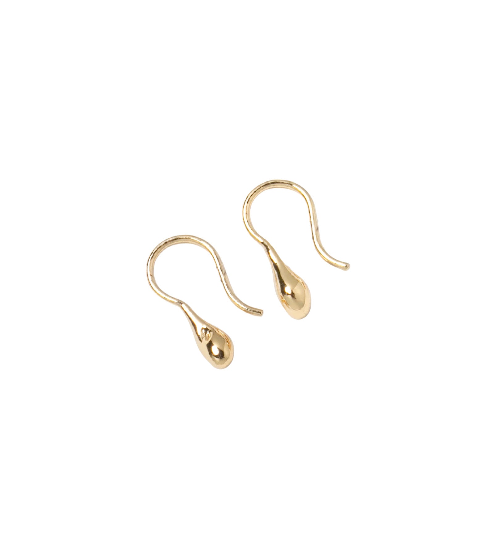 Small Sage Earrings 14k Gold Plated