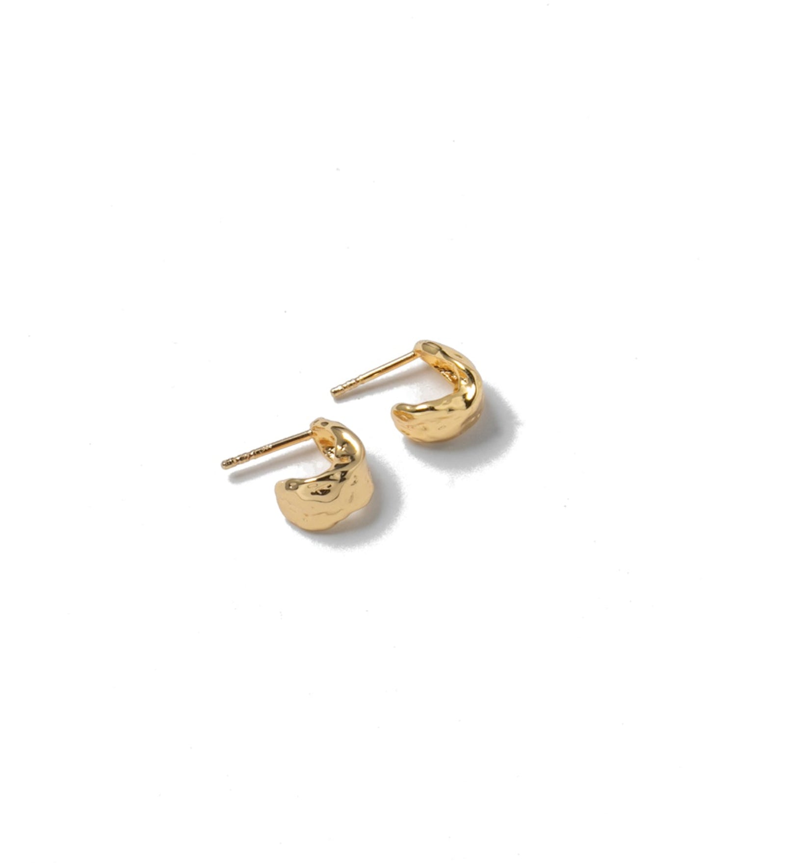 Small Roden Hoops 14k Gold Plated
