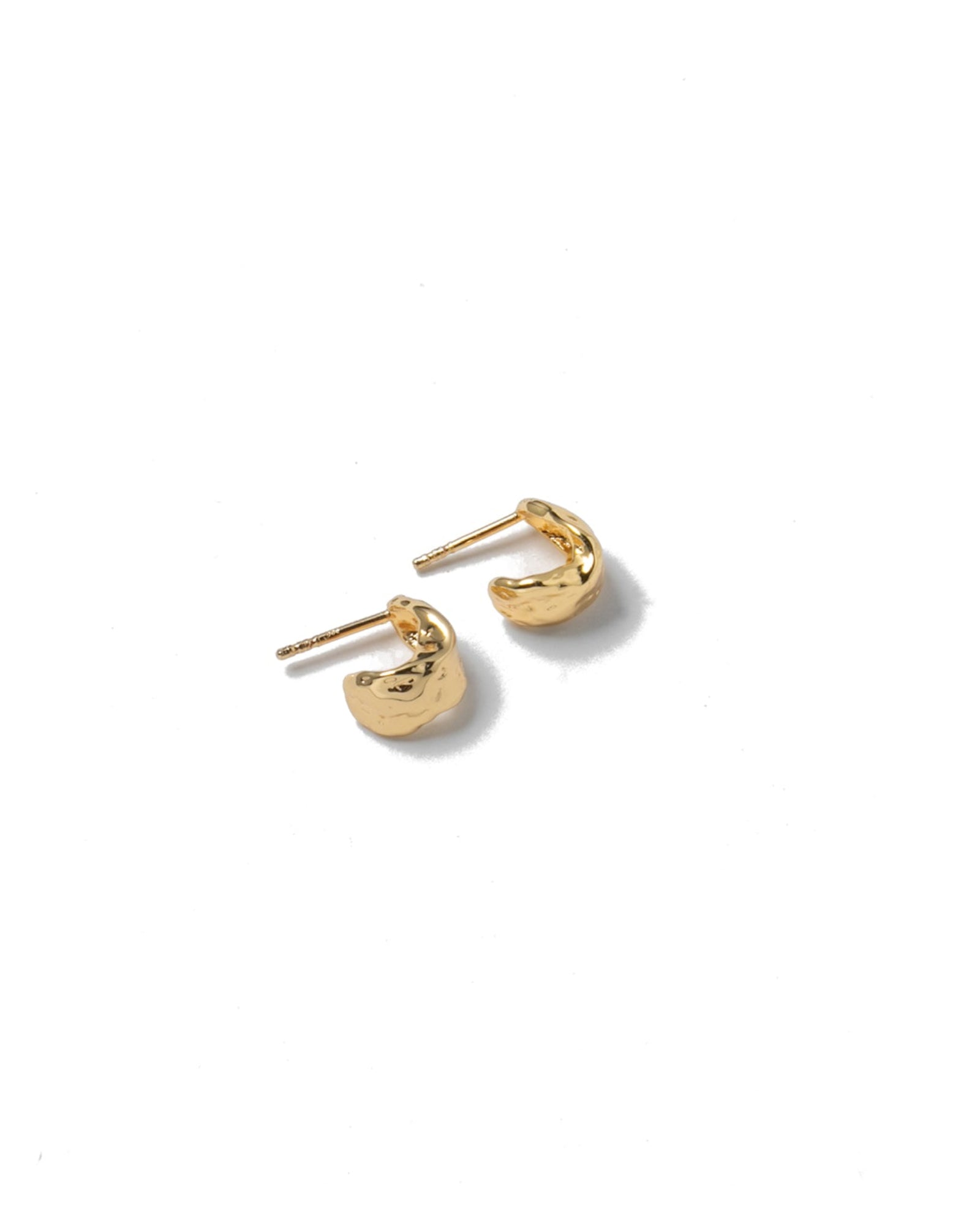 Small Roden Hoops 14k Gold Plated