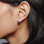 Small Roden Hoops Sterling Silver