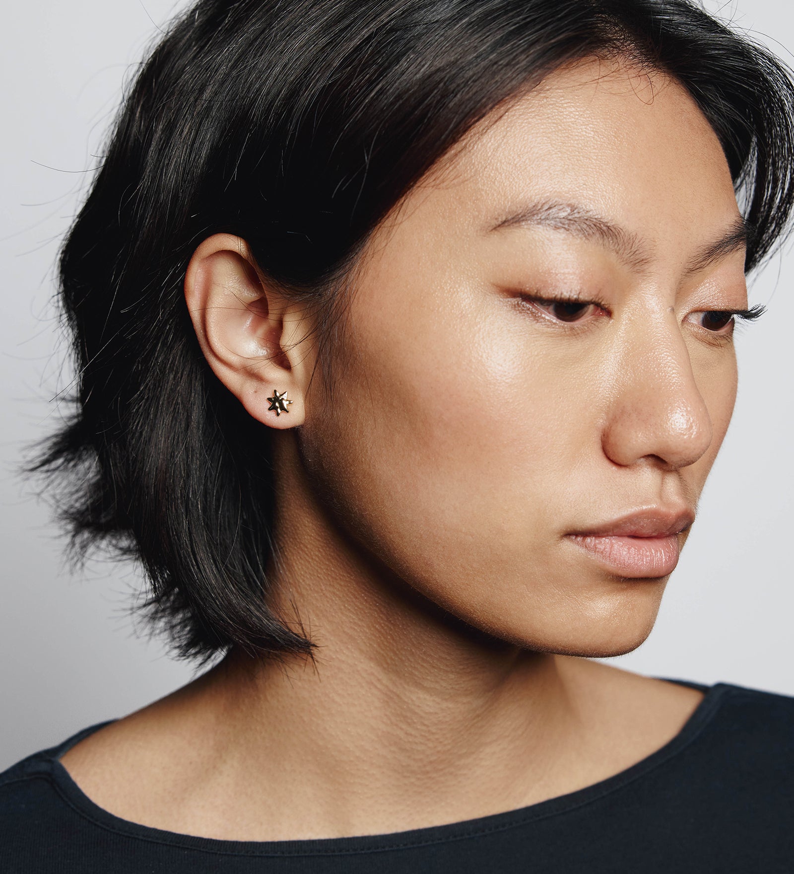 Sun Studs 14k Gold Plated