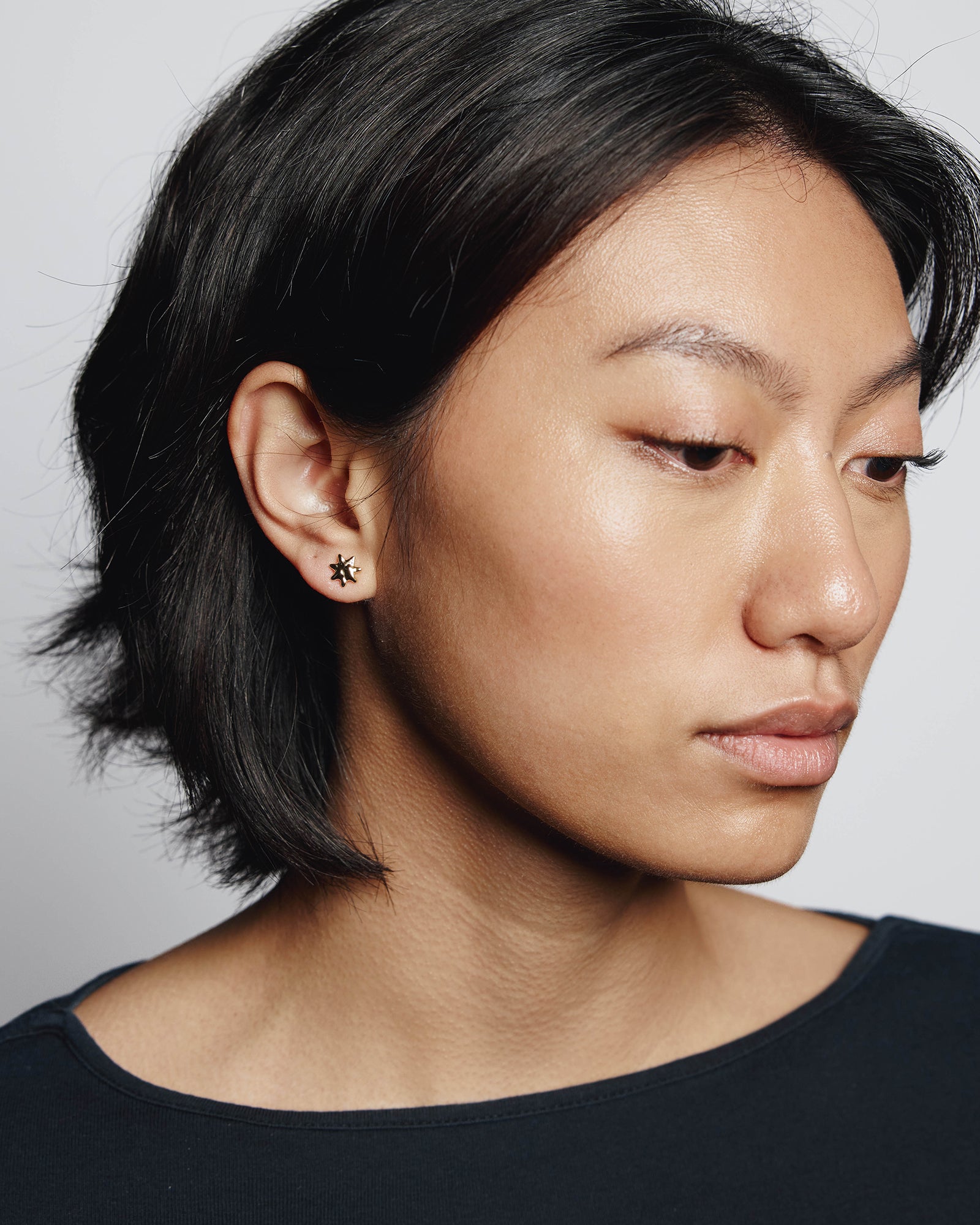 Sun Studs 14k Gold Plated