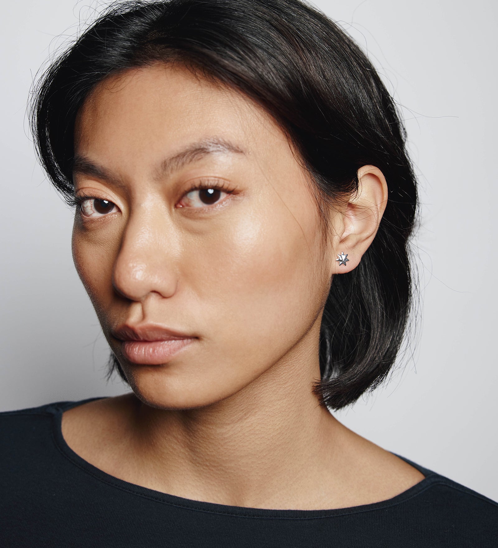 Sun Studs Sterling Silver