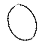 Toby Necklace Sterling Silver, Black Onyx