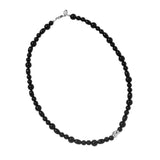 Toby Necklace Sterling Silver, Black Onyx