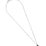 Uma Necklace Sterling Silver, Blue Topaz
