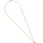 Uma Necklace 14k Gold Plated, Peridot