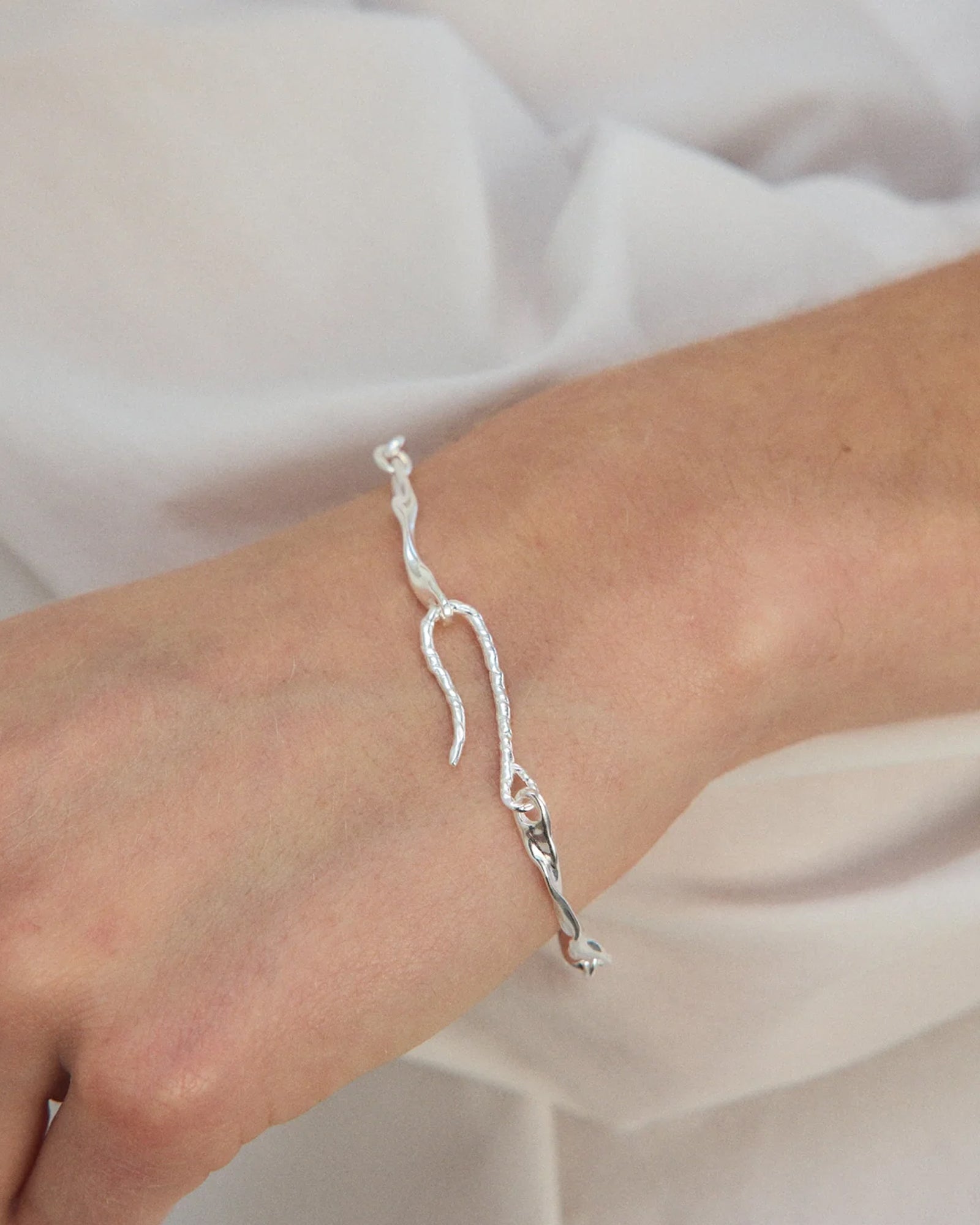 Finley Bracelet Silver Plated