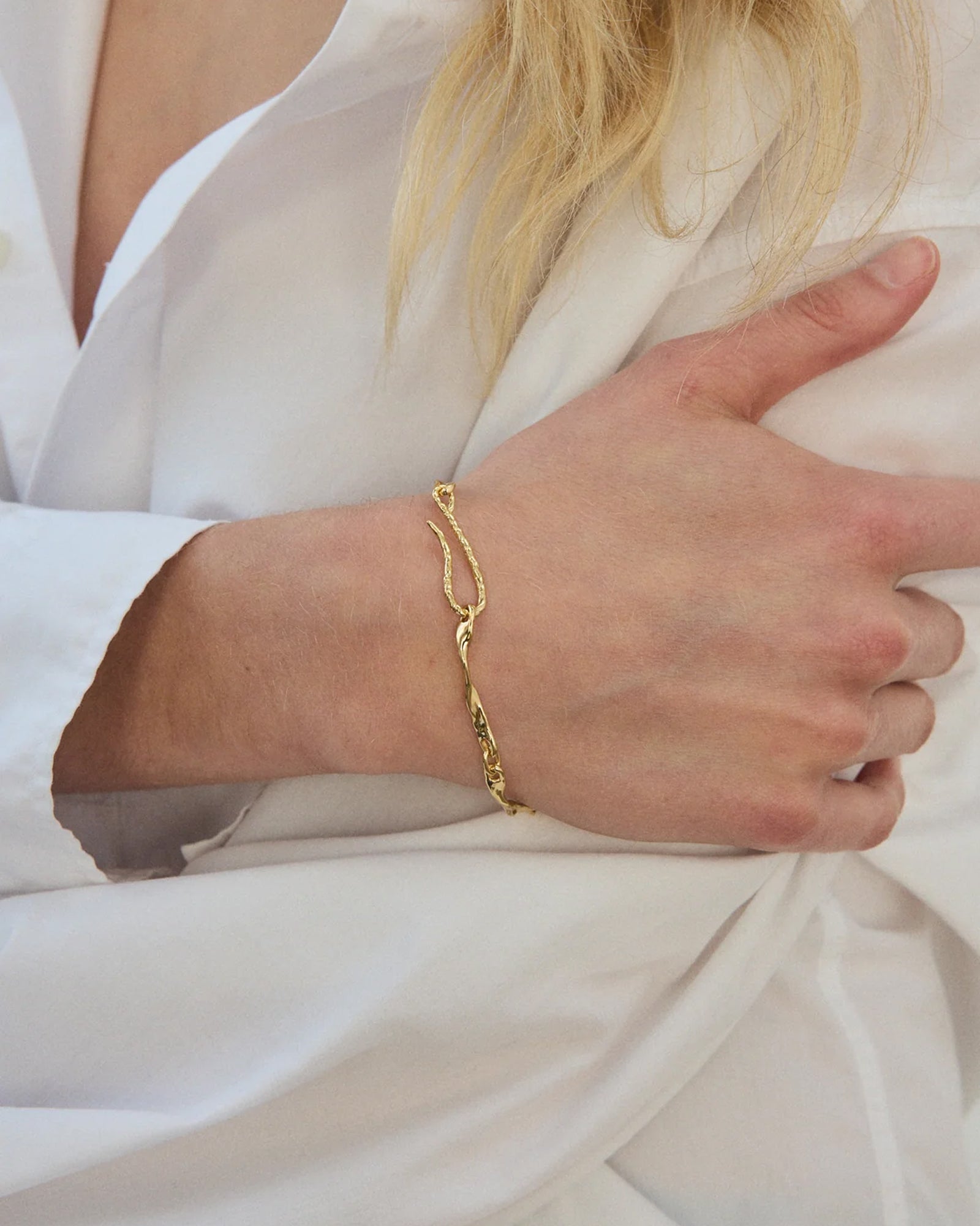 Finley Bracelet 14k Gold Plated