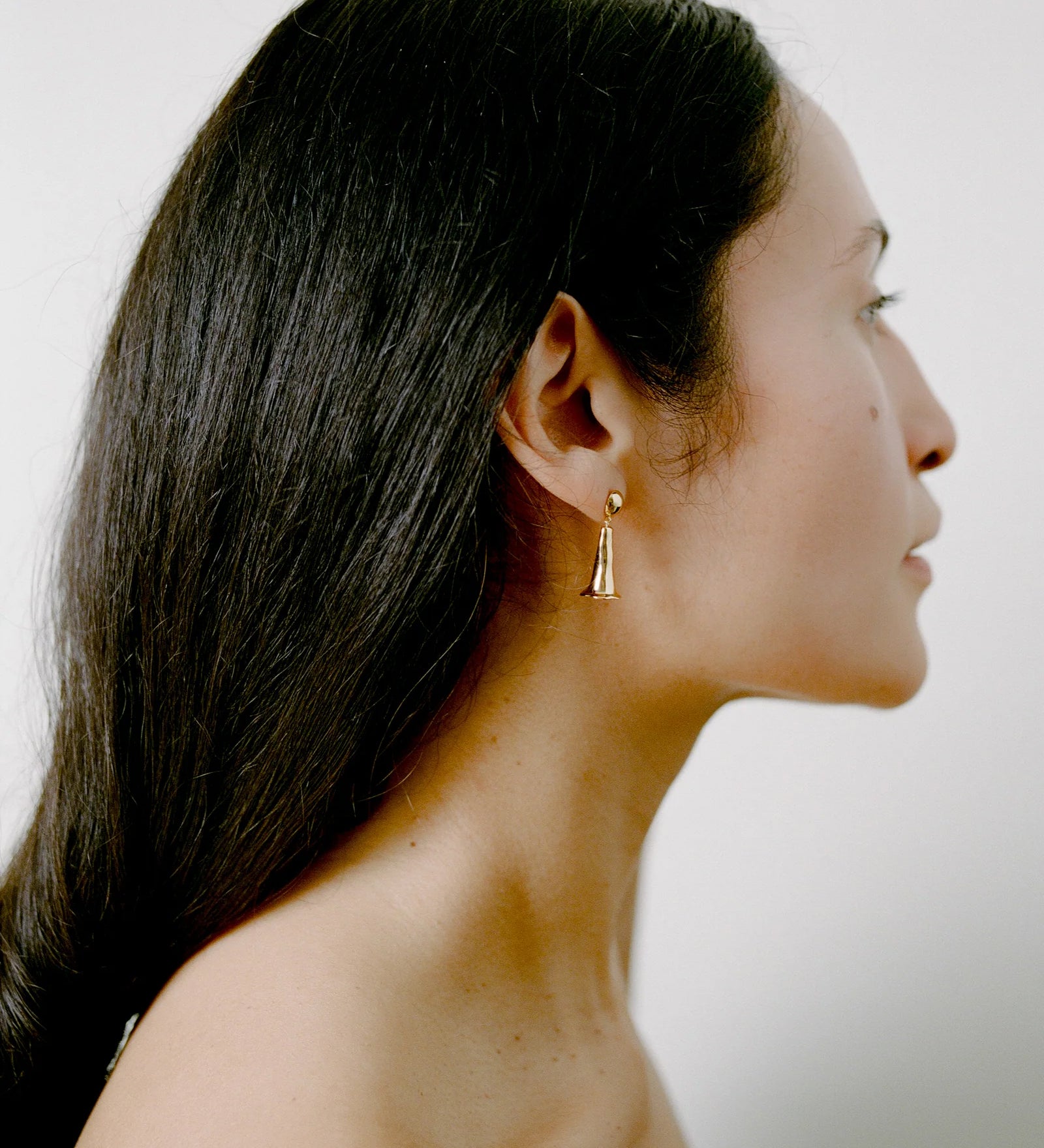 Iris Earrings 14k Gold Plated
