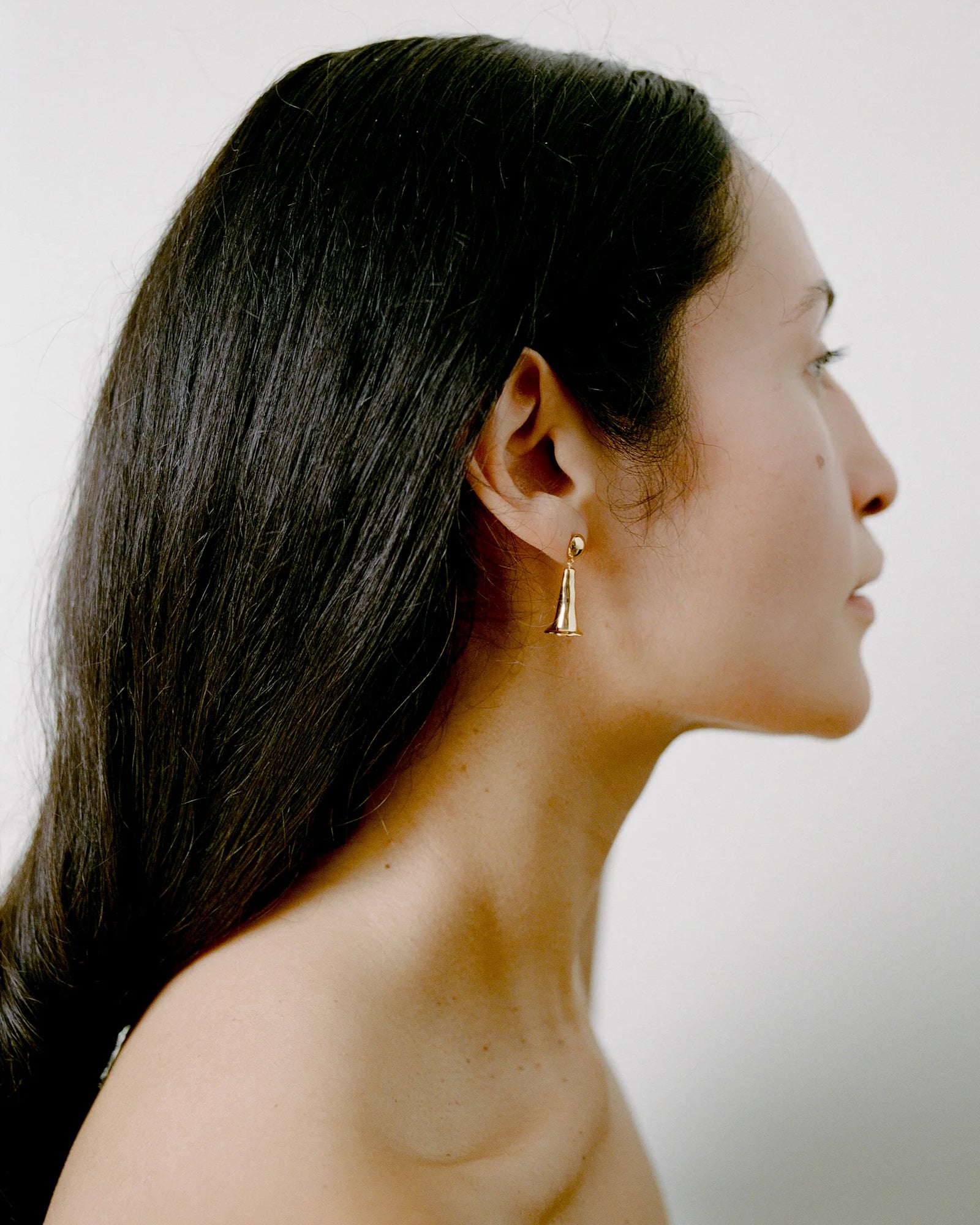 Iris Earrings 14k Gold Plated