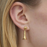 Iris Earrings 14k Gold Plated