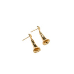 Iris Earrings 14k Gold Plated
