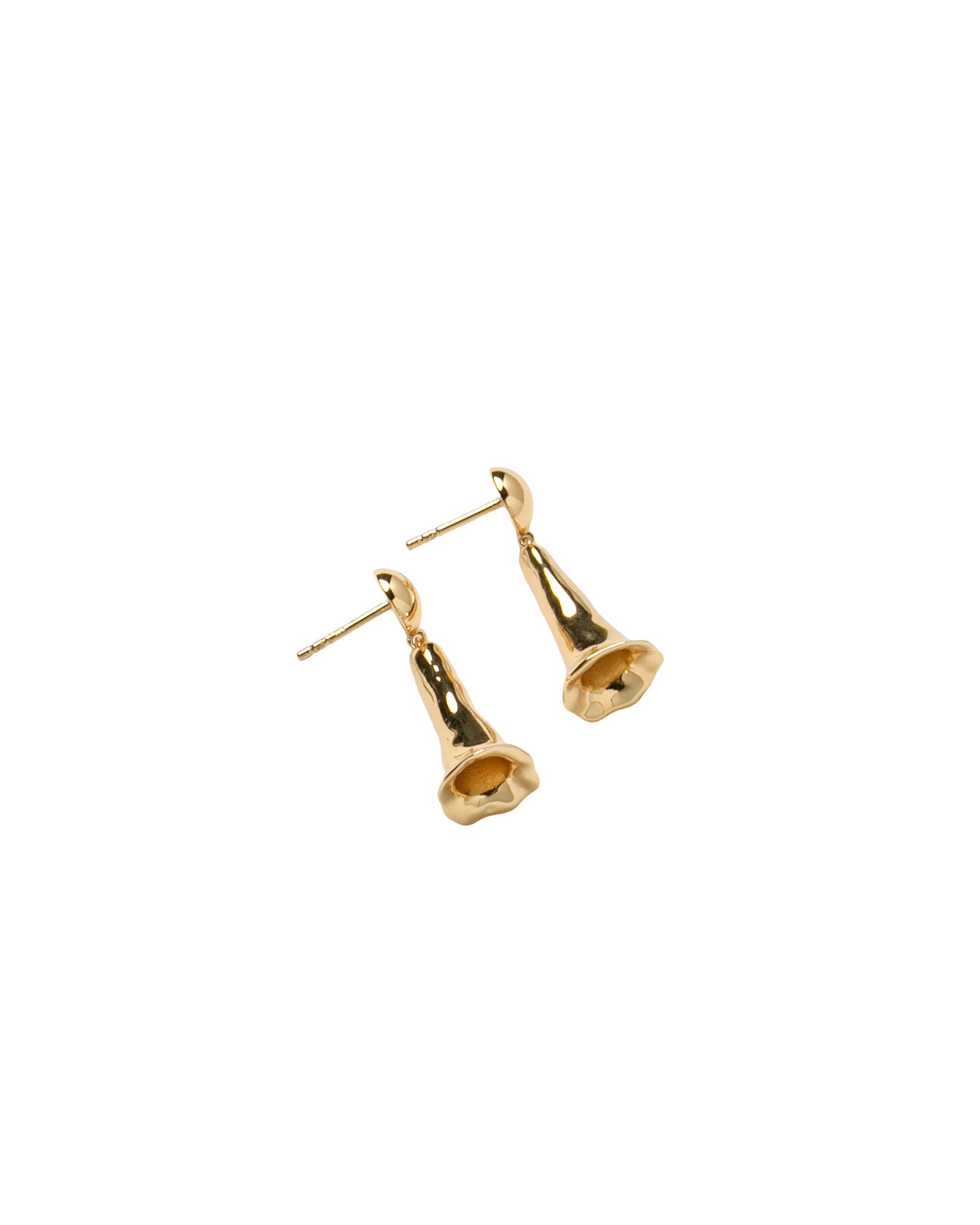 Iris Earrings 14k Gold Plated