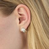 Dallas Hoops Sterling Silver