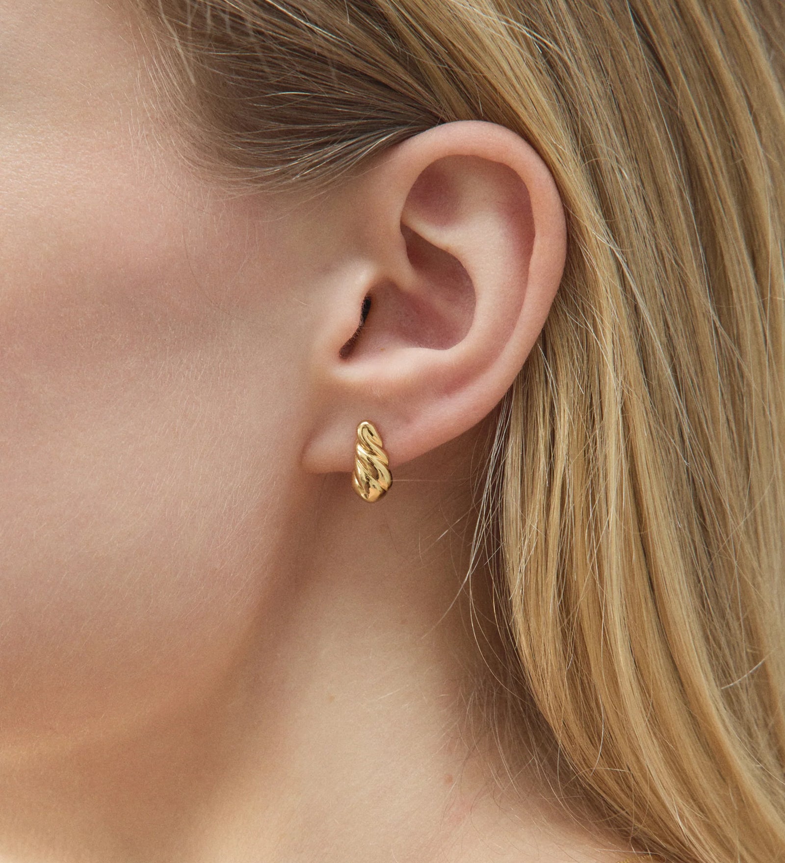 Jocelyn Studs 14k Gold Plated