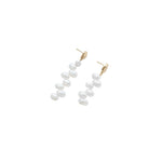 Leila Earrings 14k Gold Plated, Freshwater Pearl