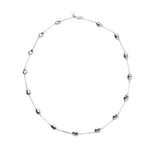 Felipa Collar Necklace Silver Plated