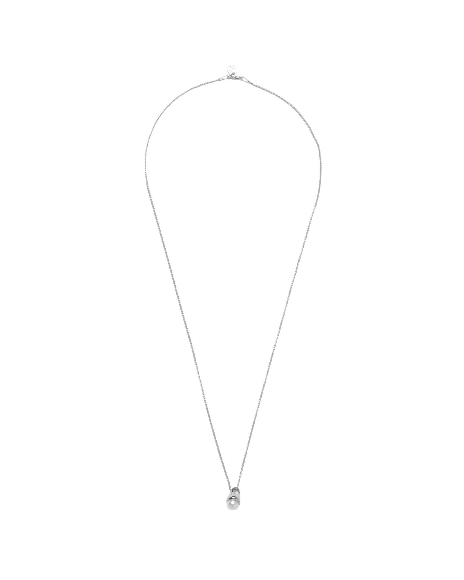 Norah Necklace Sterling Silver, Freshwater Pearl