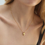Small Naya Necklace 14k Gold Plated, 14k Gold Vermeil