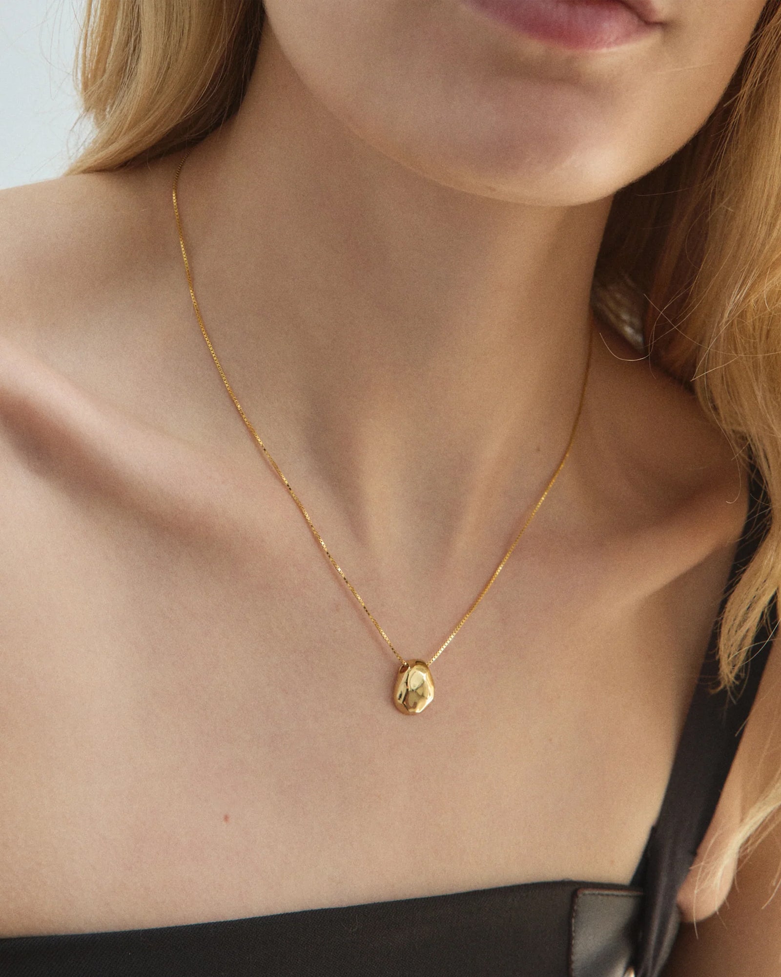 Small Naya Necklace 14k Gold Plated, 14k Gold Vermeil