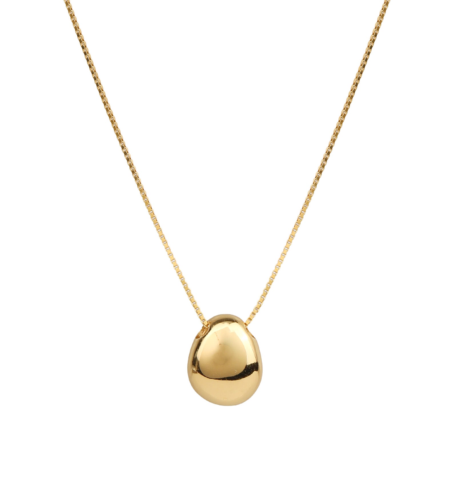 Wolf Circus-Small Naya Necklace-Necklaces-14k Gold Plated, 14k Gold Vermeil-Blue Ruby Jewellery-Vancouver Canada