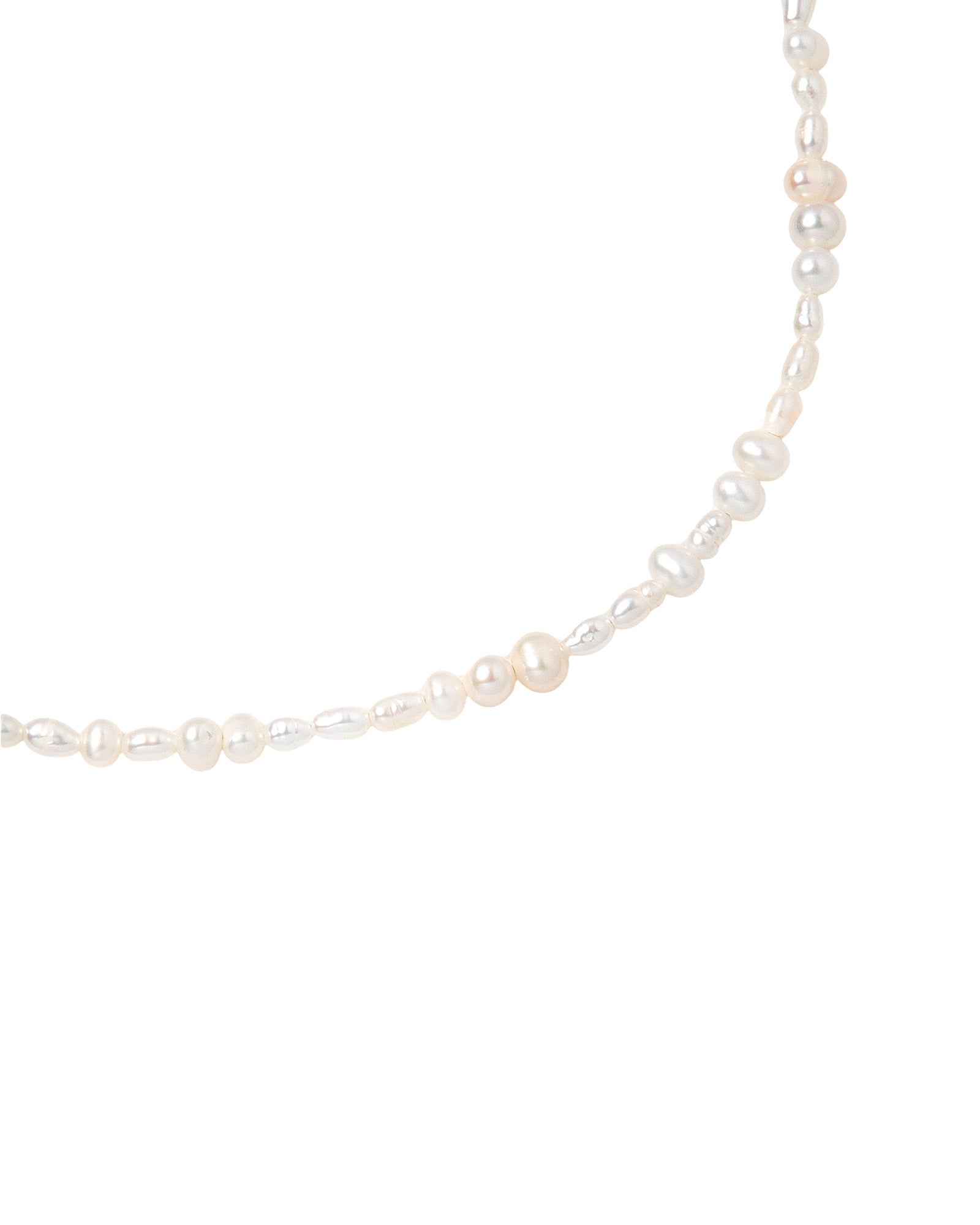 Amalie Necklace Sterling Silver, Freshwater Pearl