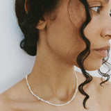 Amalie Necklace Sterling Silver, Freshwater Pearl