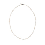 Amalie Necklace Sterling Silver, Freshwater Pearl