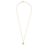 Swan Charm Necklace 14k Gold Plated, 14k Gold Vermeil