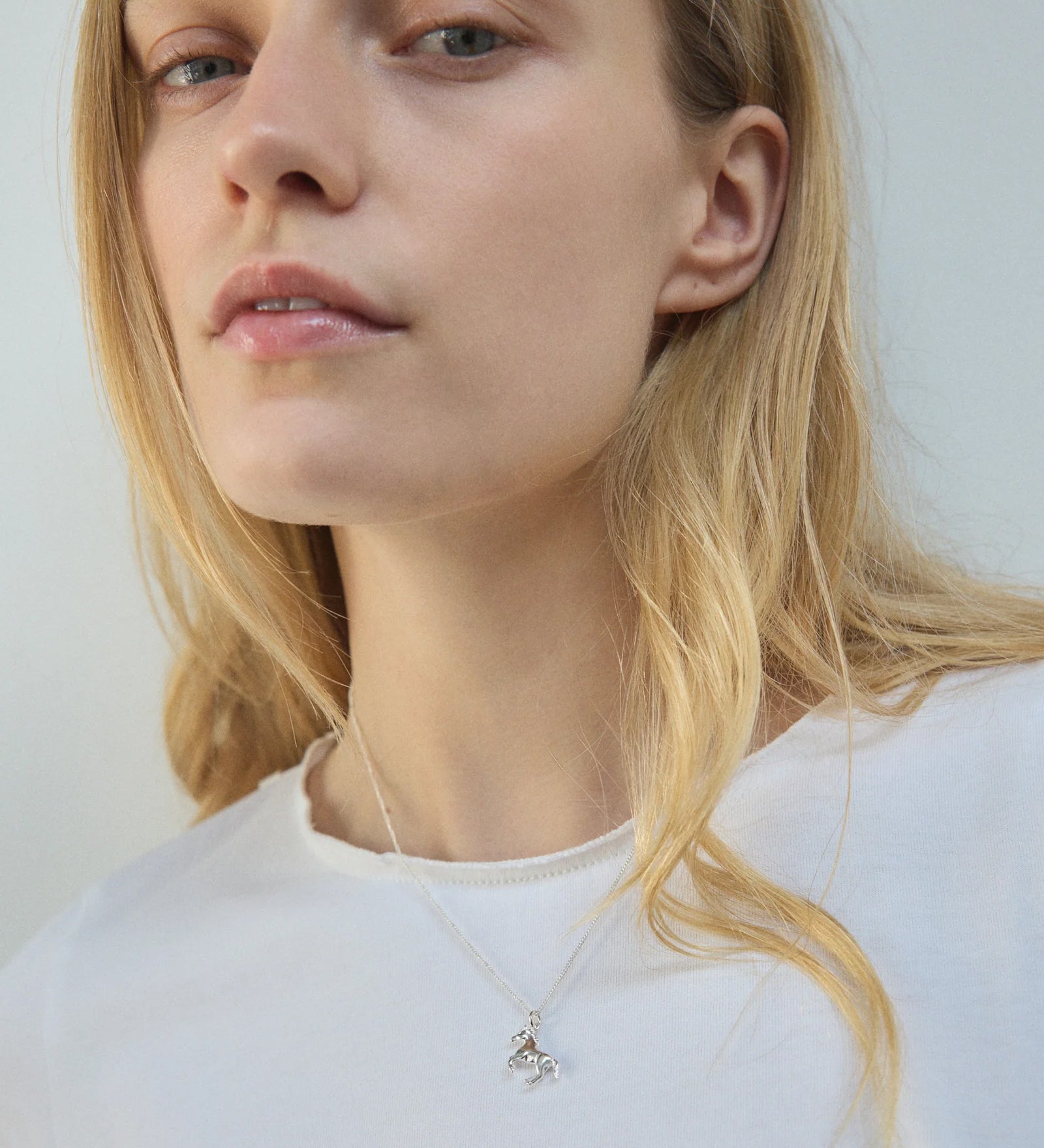 Wolf Circus-Horse Charm Necklace-Necklaces-Blue Ruby Jewellery-Vancouver Canada