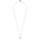 Heart Charm Necklace Sterling Siver