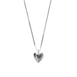 Heart Charm Necklace Sterling Siver
